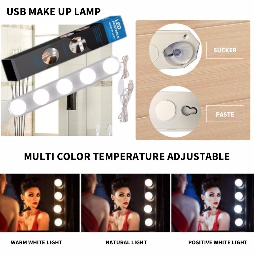38 Makeup Vanity Mirror Lights Make Up Light Super Bright 5