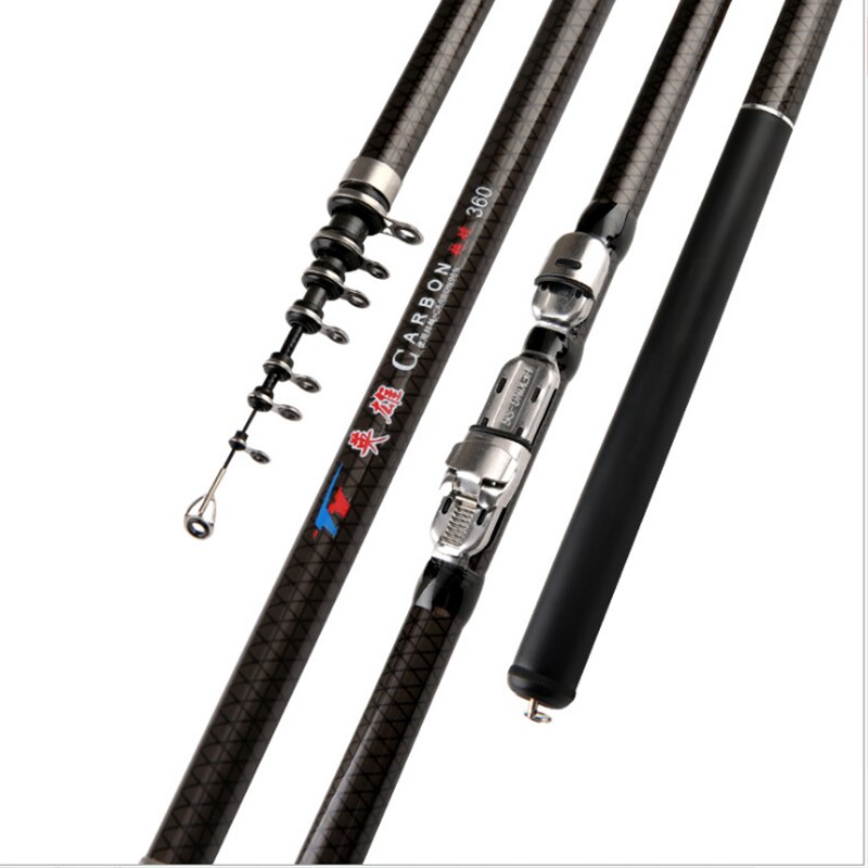 Fishing Rod Carbon Rock Fishing Rod 2.7 Meters -7.2 Meters Fishing Rod Hand And Sea Dual-Use Portable Rod Fishing Gear