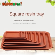 Flower Pot Tray Square Gardening Planting Flower Tray Bottom Tray For Growing Flowers And Vegetables