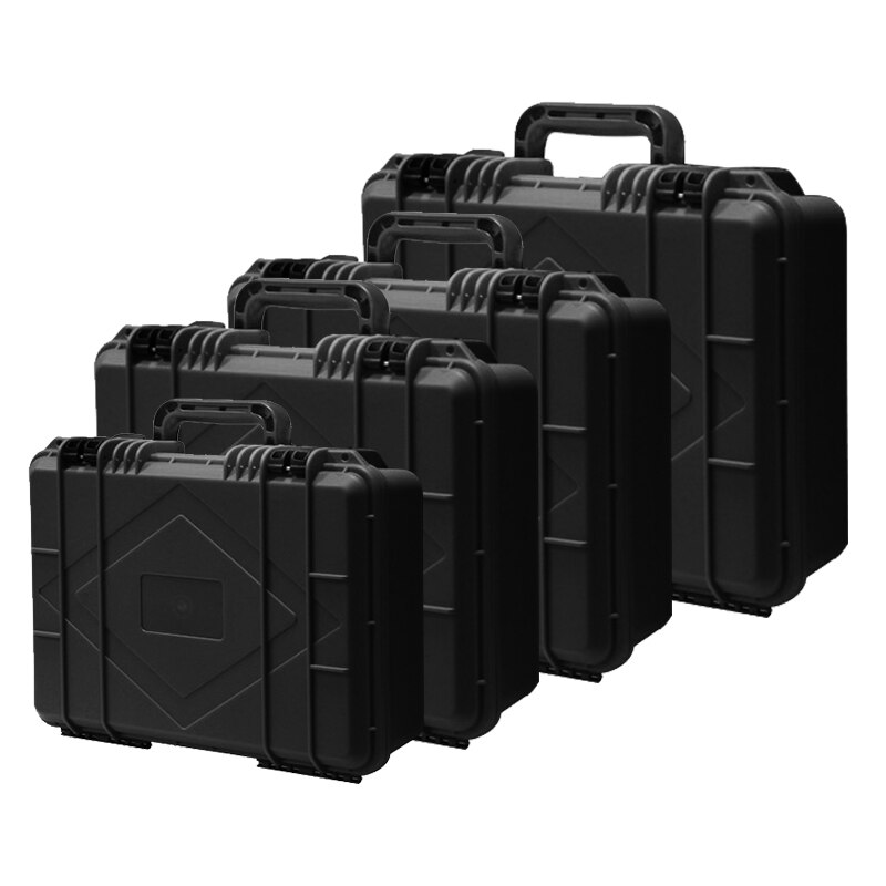 4 Sizes Waterproof Hard Carry Case Bag Tool Kits Storage Box Safety Protector Organizer Hardware Toolbox