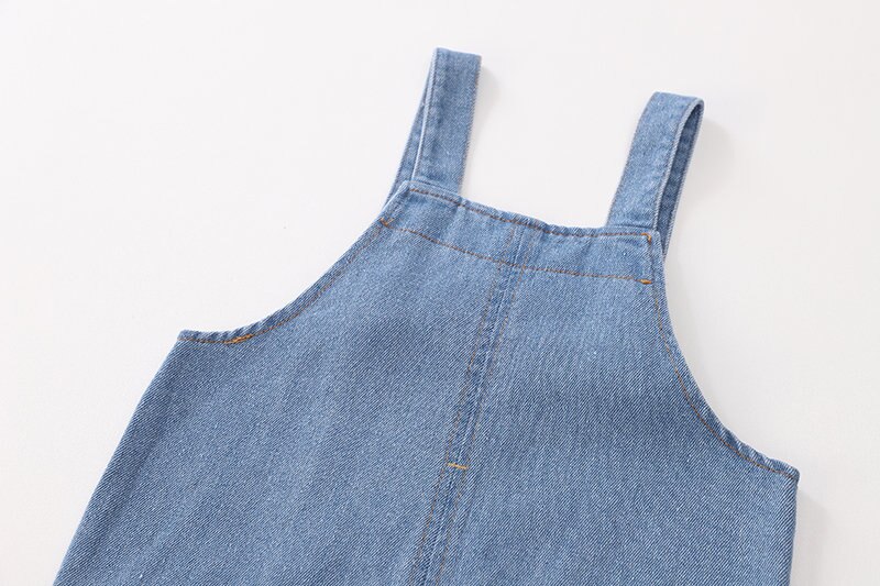 Salopette en Denim pour enfants, salopette printemps-automne, vêtements pour bébés garçons et filles, pantalons à bretelles, enfants en bas âge, survêtements