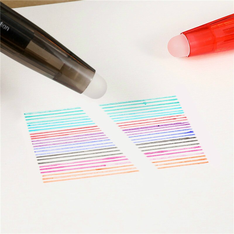 1pcs Clear Color Erasable Mechanical Pencils 0.5mm Lead Holder Drafting Drawing Pencil Leads Writing School Stationery