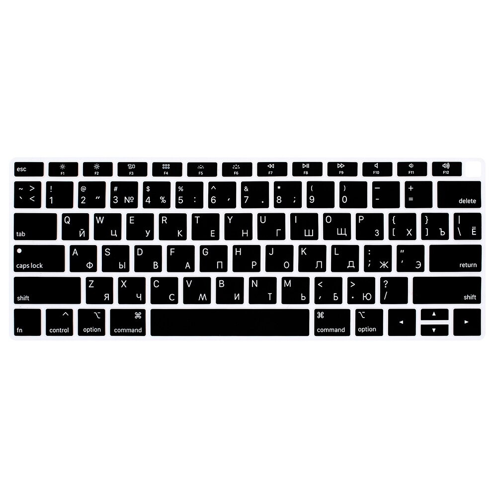 Russische Tastatur Abdeckung knapp Alphabet Layout Schützen Haut Abdeckung für Laptop MacBook Luft Profi