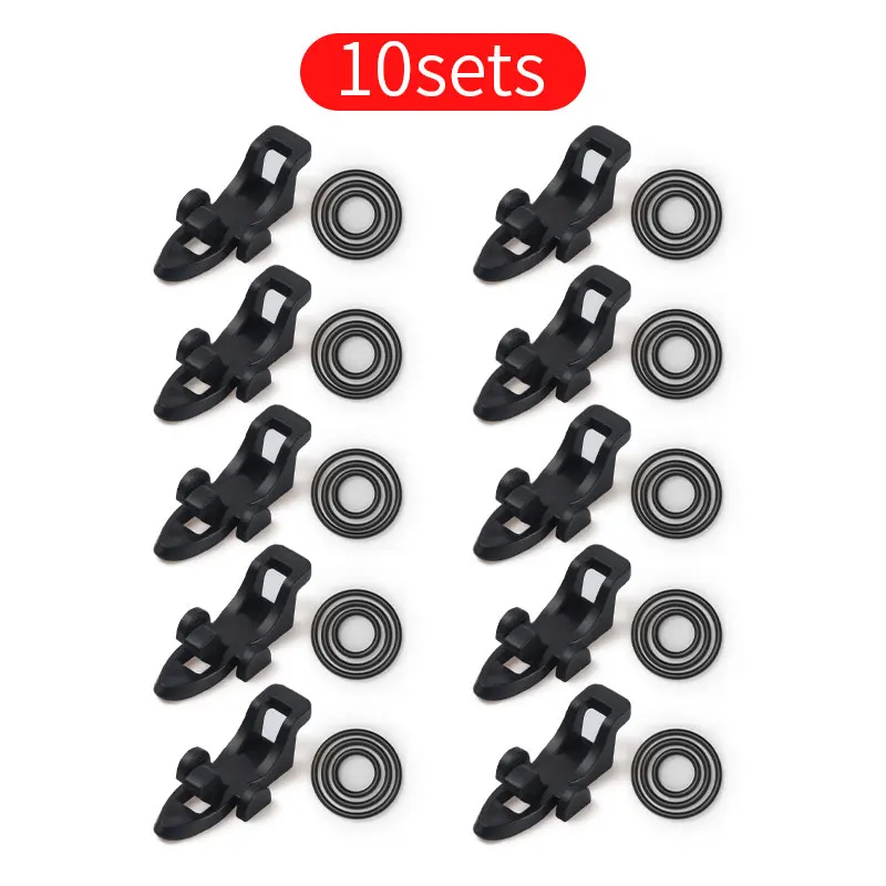 10-30pcs Fishing Rod Pole Hook Keeper Lure Bait Holder Lure Accessories Jig Hooks Safety Keeping Holder Fishing Tool: WHITE
