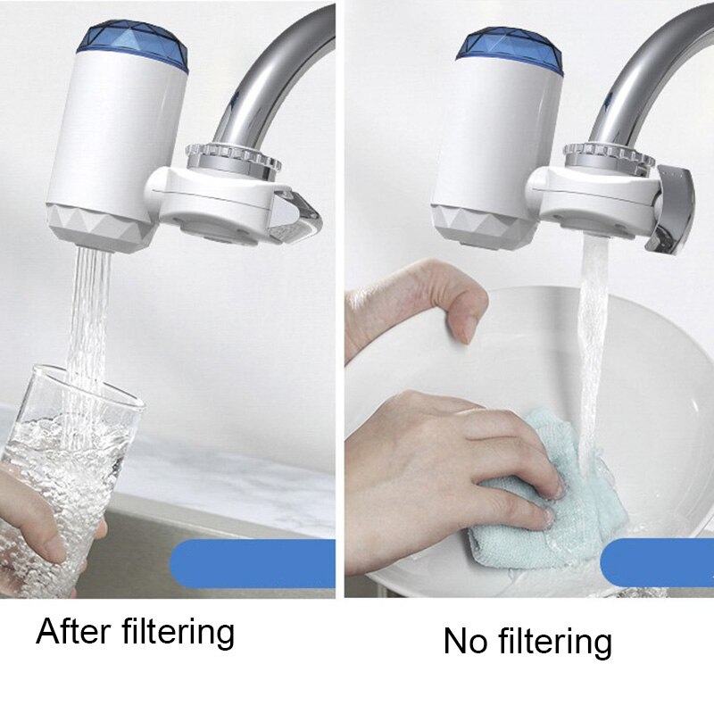 Køkken vandhane vandfilter dyse husholdningsarmatur filter vandhaner til køkkenhane rensning fjern urenheder