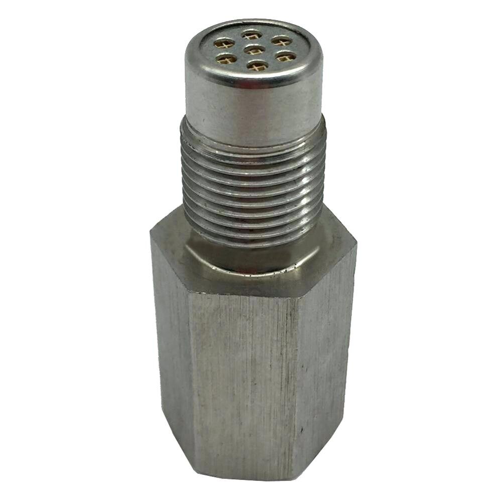 Sensor de oxígeno M18X1.5, adaptador espaciador, convertidor catalítico Bung, eliminador CEL, comprobar la luz del motor