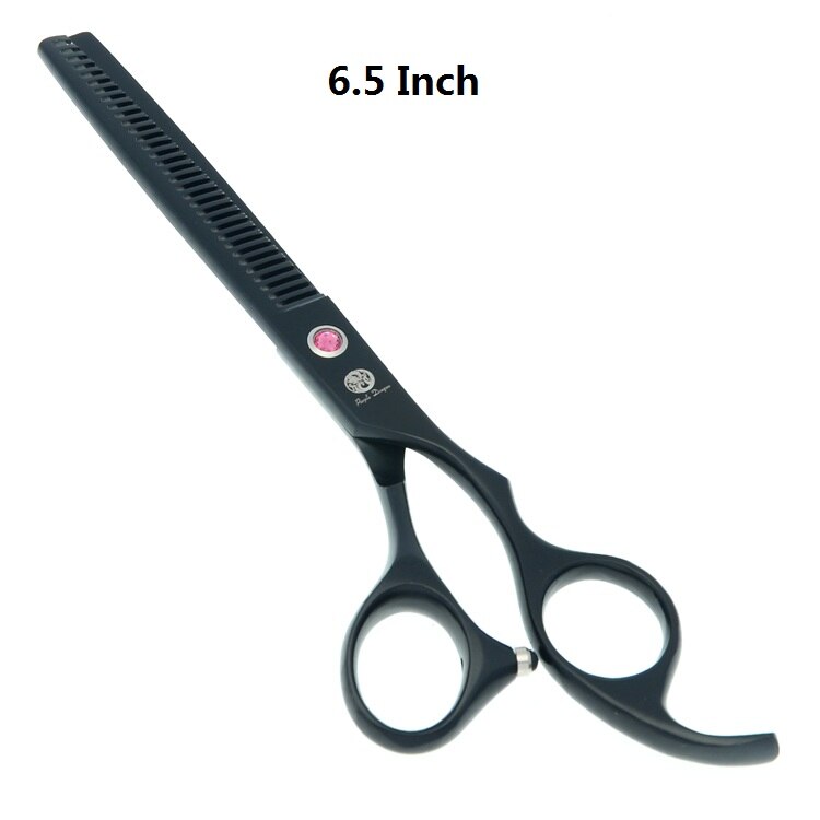 6.5 "paarse draak huisdieren trimschaar hondenhaar uitdunschaar honden knipschaar  jp440c dierentondeuse  b0017b: B0032b-03-65