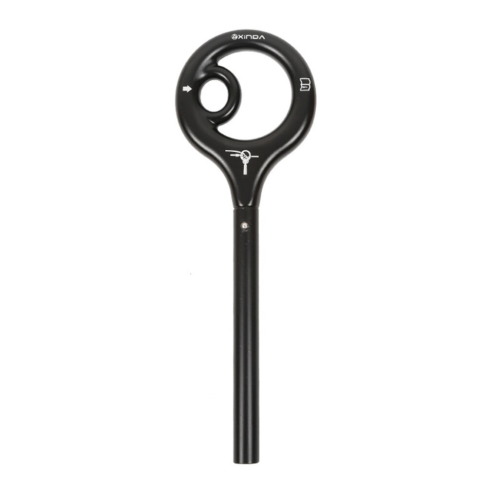 XINDA Rock Climbing 9-Ring Rigging Descender 150kg Rock Climbing Cable Descent Device Aluminum Downhill Rappelling Equipment: Default Title