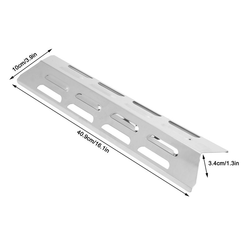 M12k- stk . grillovnstilbehør, 4 stk. varmeplate, varmetenger i rustfritt stål, teltdeflektordeksel, sett med ovnstilbehør