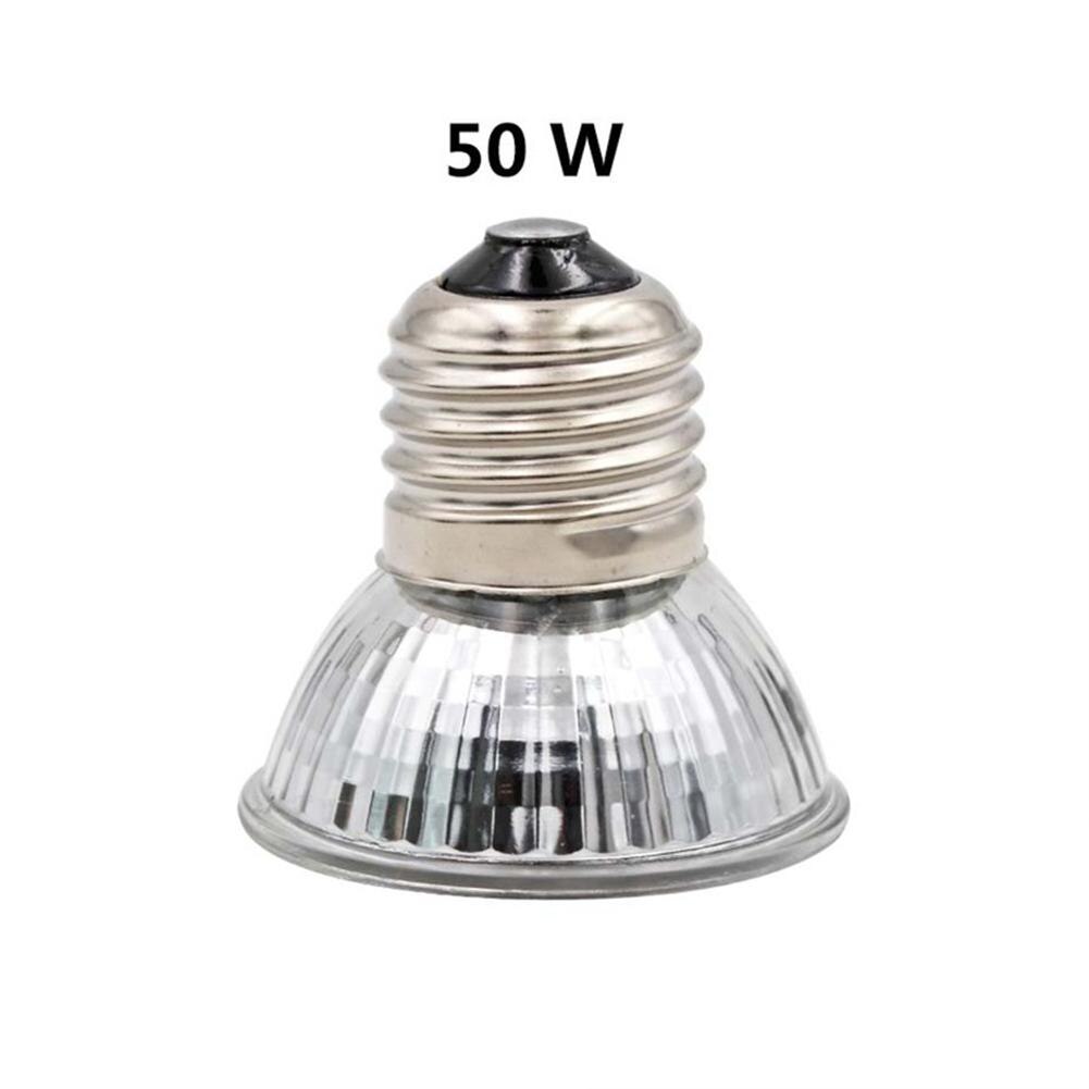 E27 25W 50W UVA + UVB lámpara para reptiles tortuga mascota disfrutando bombillas UV lámpara de calefacción anfibios lagarto calefacción sol bombilla: 110V  50w