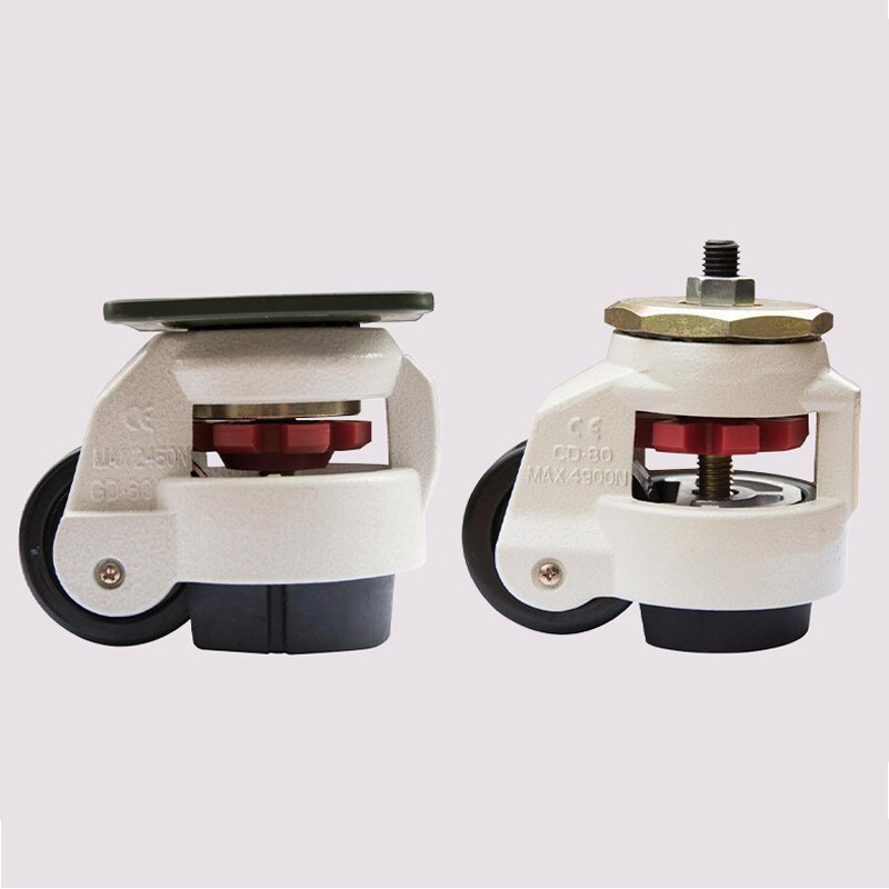 1PC Metal Adjsutable Swivel Furniture Caster Roller Wheel 360 Degree Swivel Heavy Duty Caster Roller Wheel