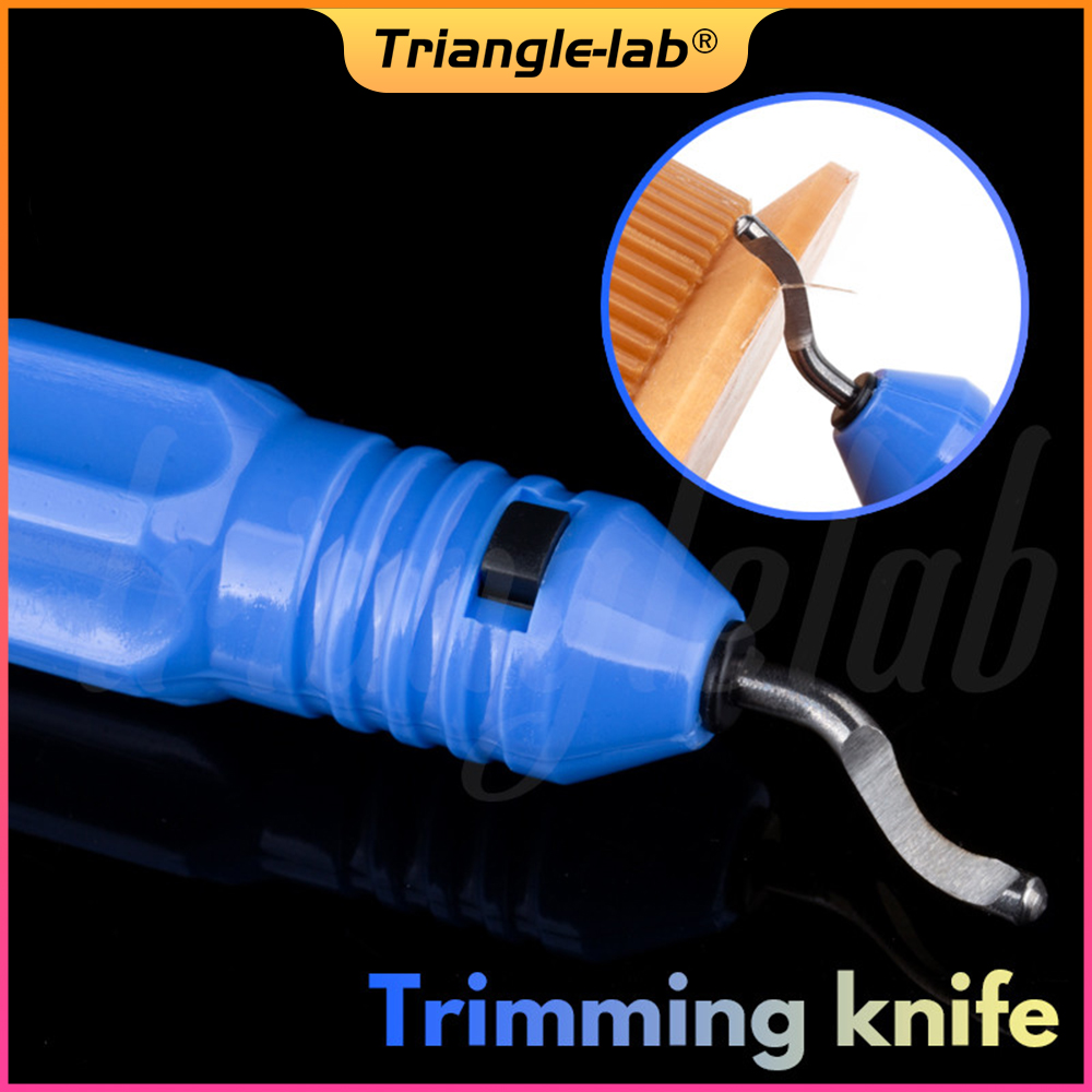 Trianglelab aparador de faca, ferramenta para impressão 3d, ferramenta para corte, poda de modelo, abs