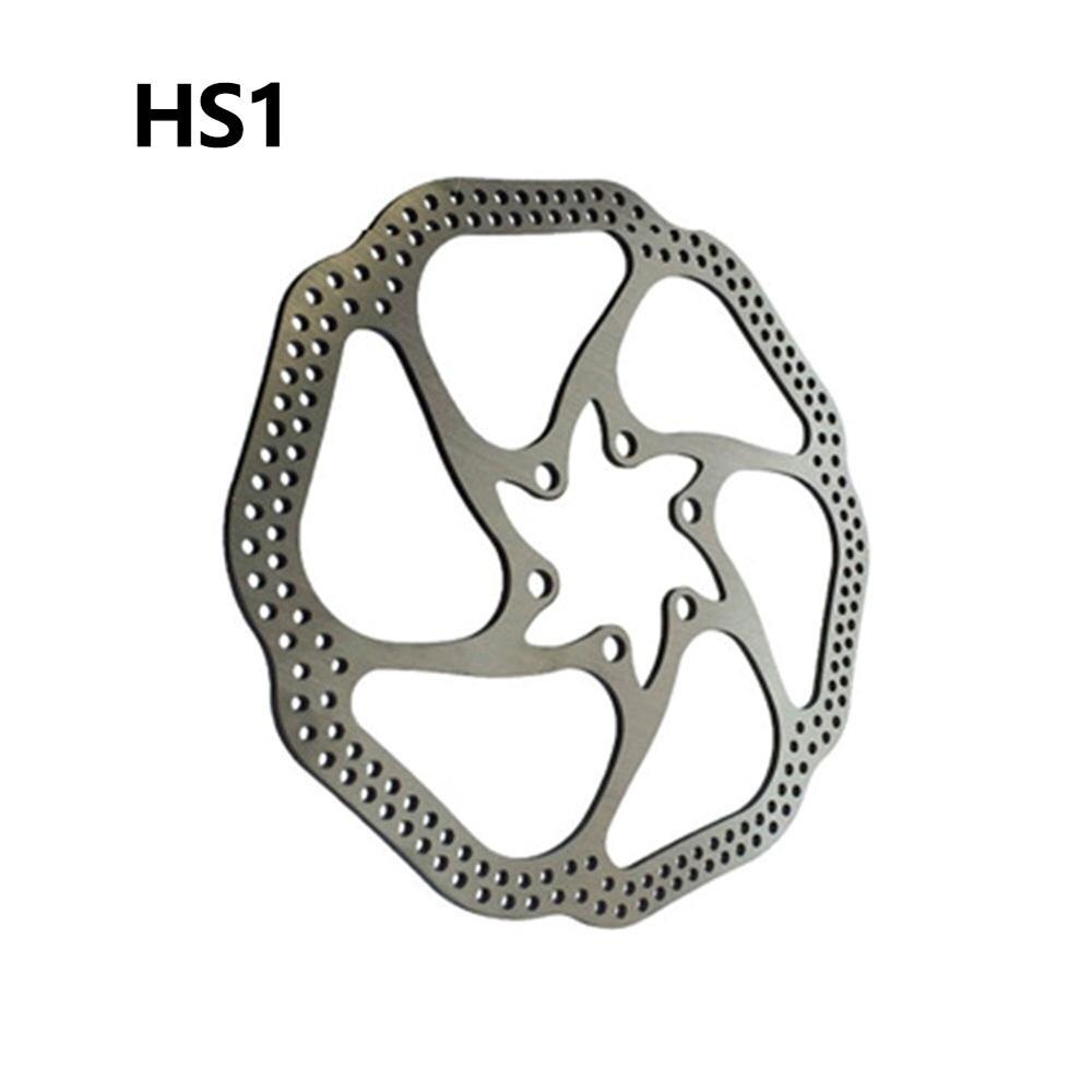 Rotor de freno de disco de bicicleta, accesorios de bicicleta de 160 mm con 6 pernos, rotores de bicicleta de acero inoxidable aptos para bicicleta de carretera, MTB, BMX, Dropshipp: HS1