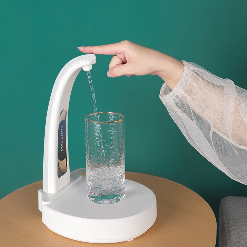 Automatische Contact Schakelaar Opladen Automatische Drinkwater Pomp Draagbare Elektrische Water Dispenser Fles Water Schakelaar