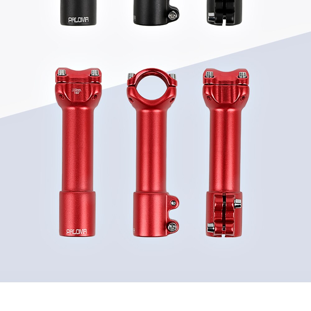 PALOMA One Piece Forged Stem180 Degree Bicycle Stem Riser for MTB Road City Bike 31.8x110mm Fork Extension Bar Clamp Mtb Power