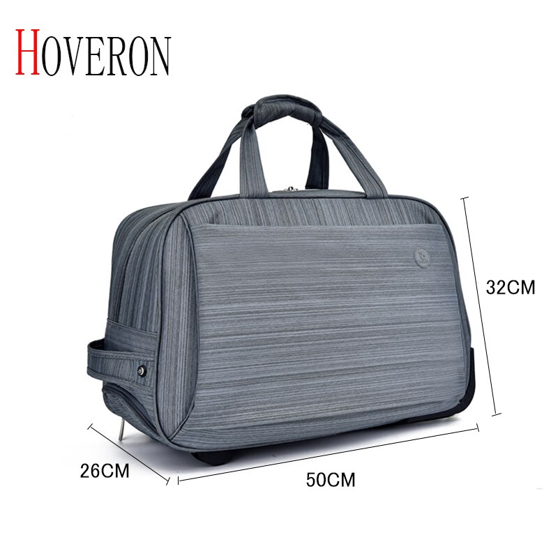 Vrouwen Waterdichte Hoge Capaciteit Reistas Dikke Stijl Rollende Koffer Trolley Bagage Lady Mannen Reistassen Koffer met Wielen