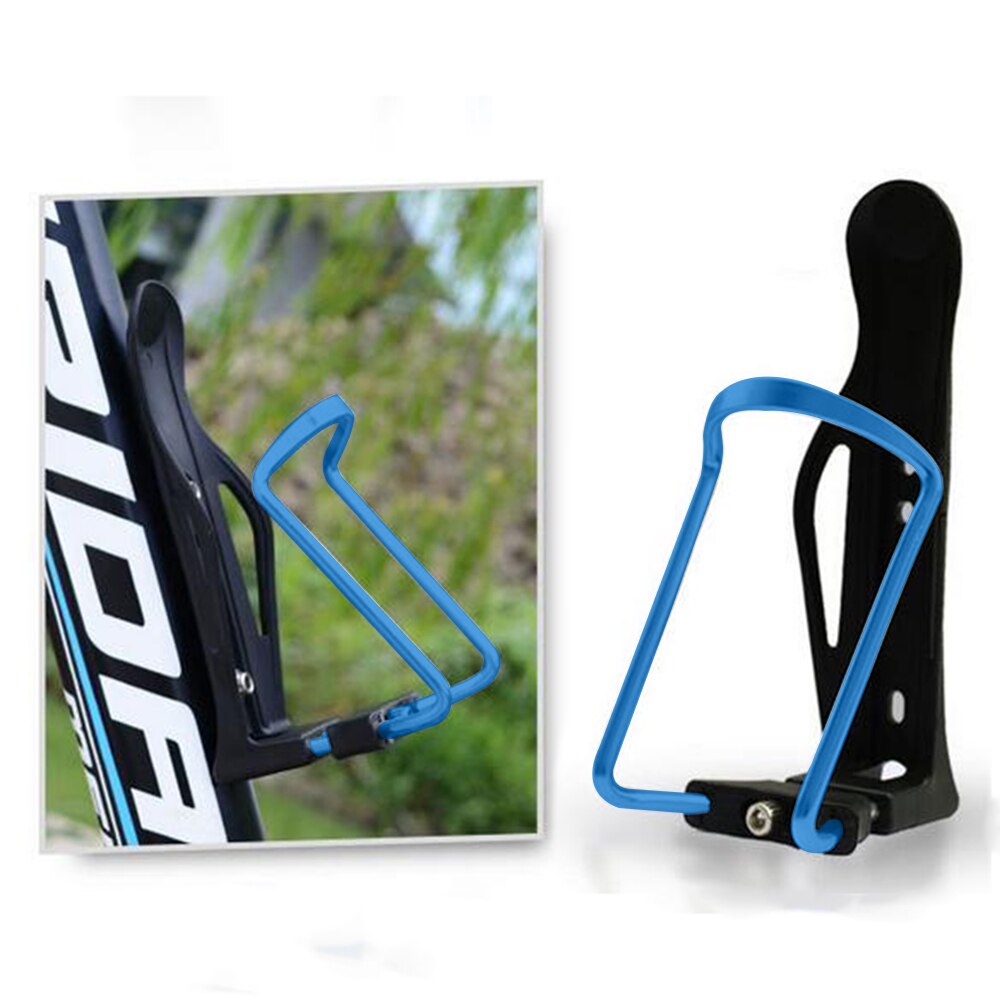 Soporte de botella de agua de aleación de aluminio bicicleta ciclismo botella para agua y bebidas soporte para bicicleta de montaña plegable jaula
