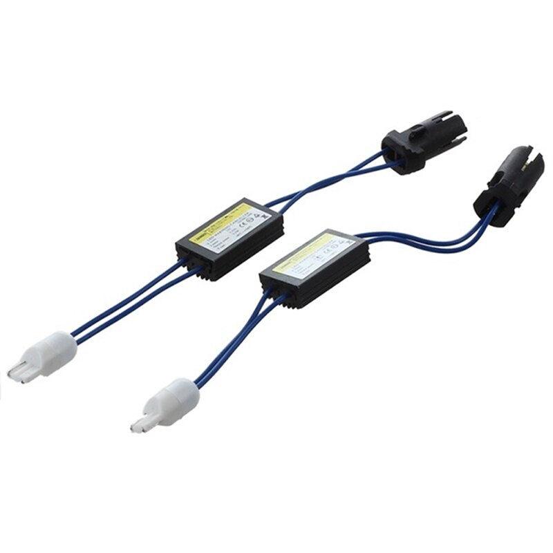 1pc t10 canbus kabel 12v led advarsel kansellerer dekoder 501 t 10 w5w 192 168 billys ingen feil canbus ocb lastmotstand