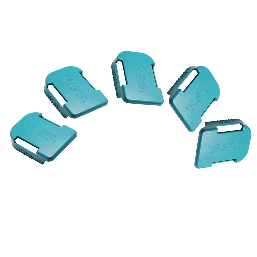 5Pcs Battery Storage battery case battery holder Rack Holder Case for Makita 18V Fixing Devices