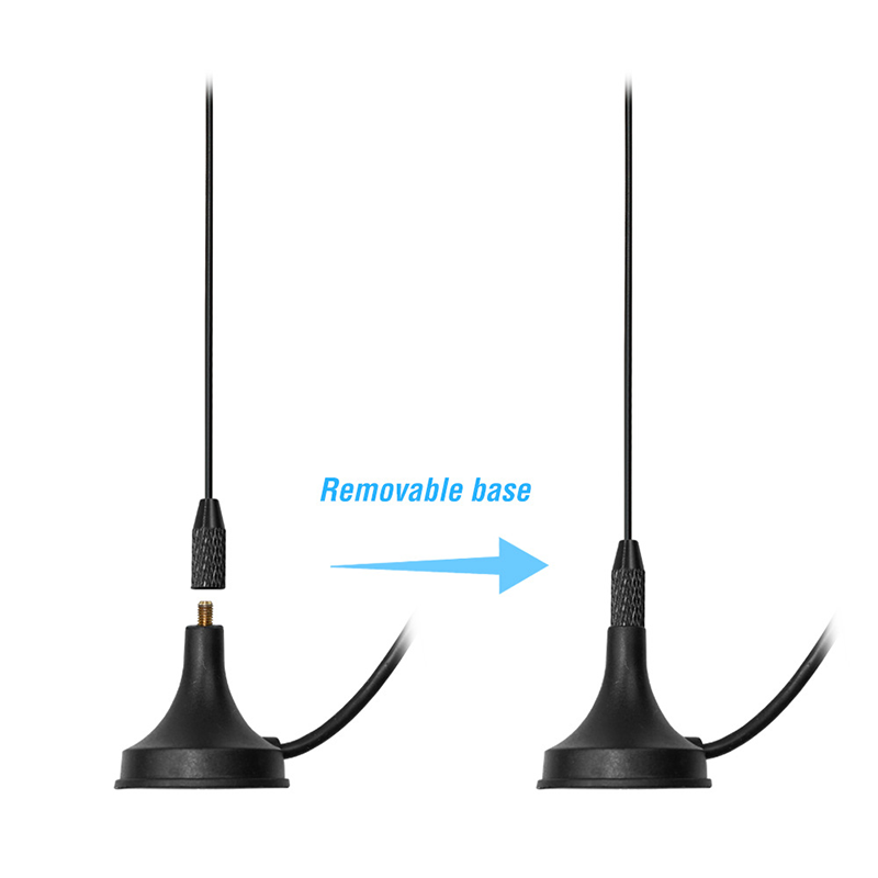 NAGOYA UT-106UV Auto-Amateurfunkantenne Baofeng UV5R UV Dual Band VHF UHF Magnetfußantenne