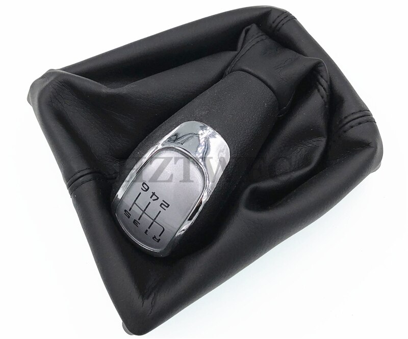 6 Speed Manual Car Pookknop Gaiter Boot Cover Voor Skoda Octavia Ii 09-12 Superb ii 08-12 Yeti 09-12