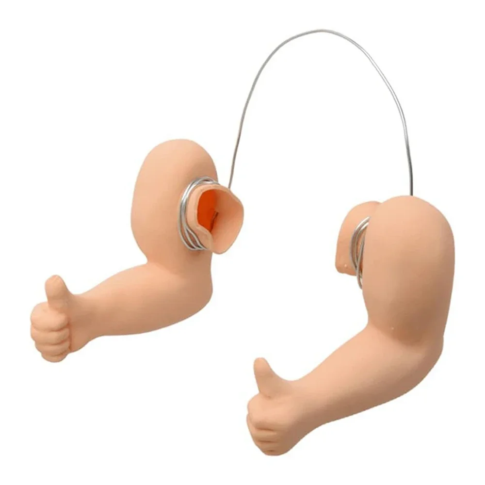 Bras de Musculation Artificiel Jetable pour Pigeon Poule, Jouets de ixà Thème pour Animaux de Compagnie, Accessoires de Gastronomie Amusants