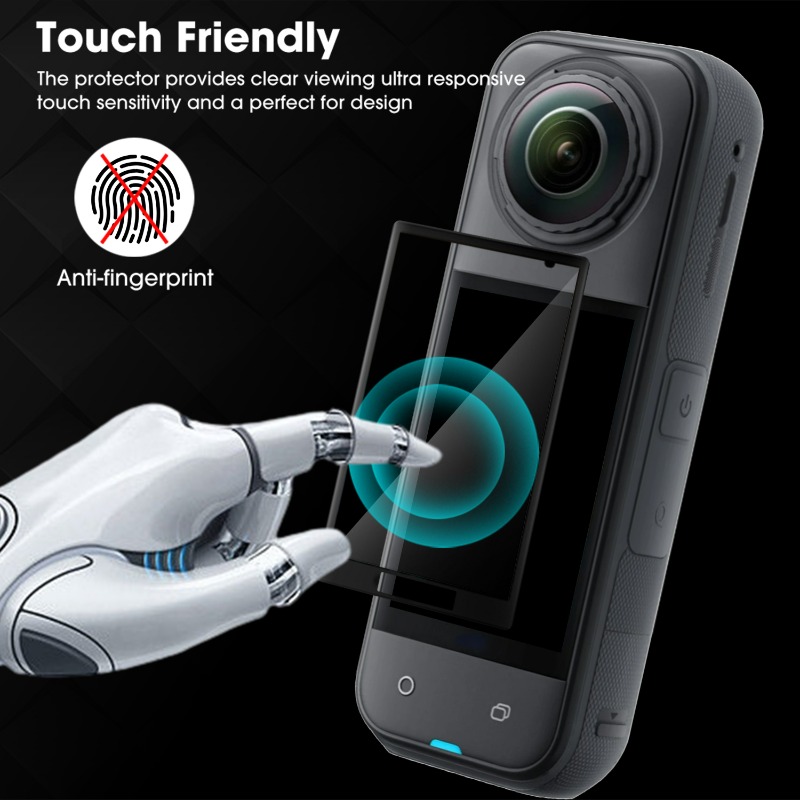 Film Protecteur Full-Cover Pour Insta360 X5 – 2 Pièces – BROTECT – Anti-rayures, Flexible