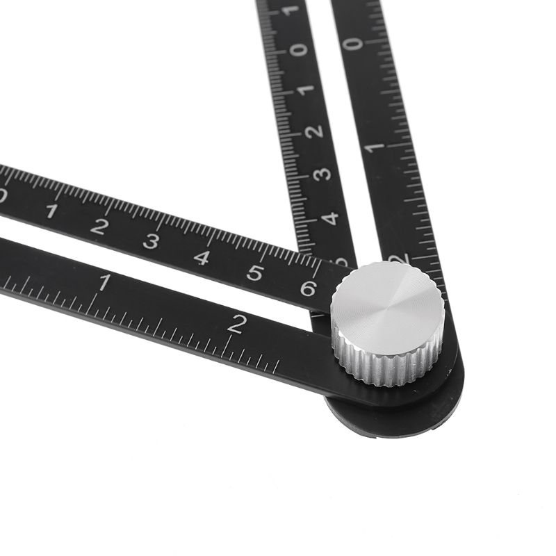 6 règle pliante trou de tuile plaçant les règles Multi d'angle de modèle avec le Guide de foret pour la menuiserie de perforateur