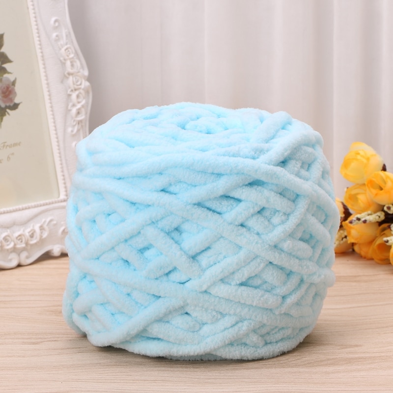 2022 100g/1ball Soft Cotton Hand Knitting Yarn Chunky Woven Bulky Crochet Worested