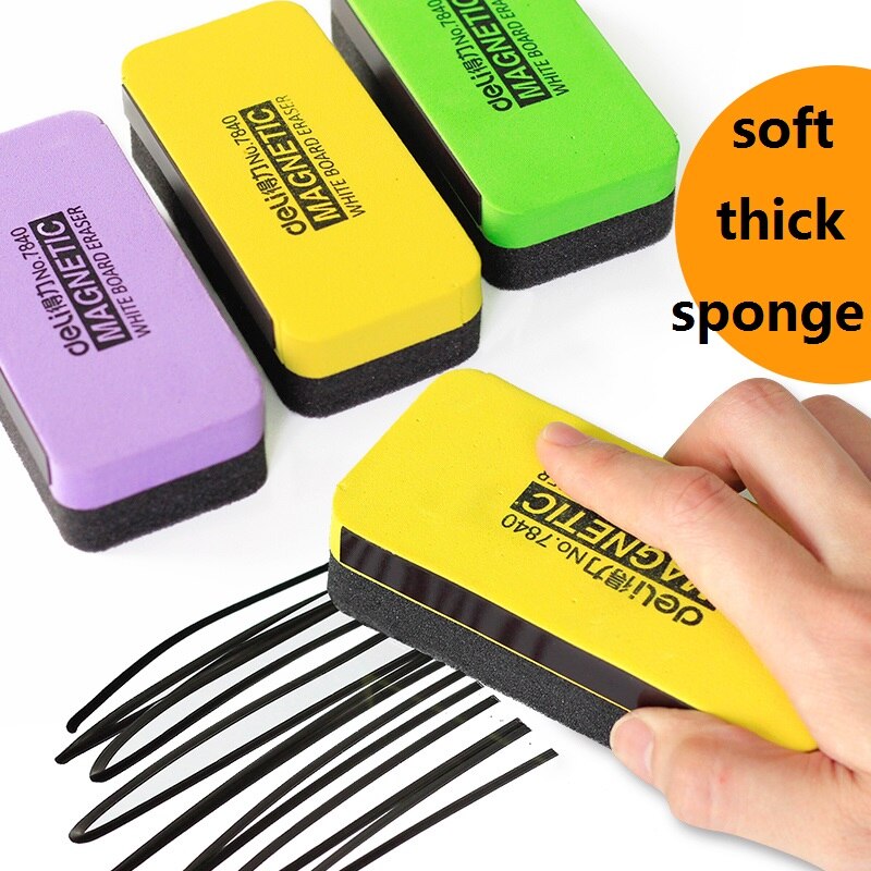 5 sztuk czarna gąbka tablica magnetyczna gumka może być wchłaniana na tablicy szkolnej klasy rysunek robić domu nauczanie biuro poznaj 7840