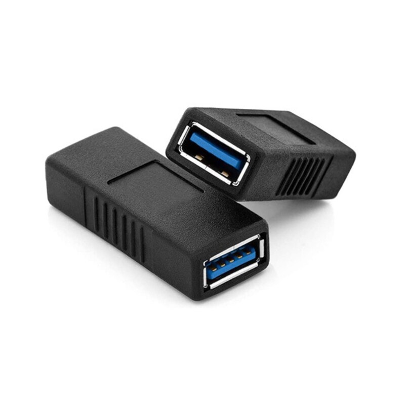 USB 3.0 typu A Adapter żeński do żeńskiego przejścówka męsko-żeńska przewód łączący Adapter do laptopa