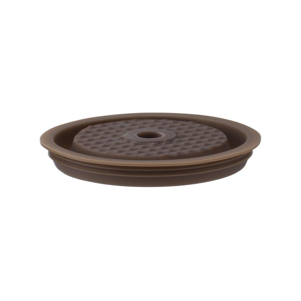 1/2pcs Food-grade Silicone Cap Seals For Nespresso Vertuoline Capsule Pods Reusable Coffee Capsule Shell Silicone Lid: Dull