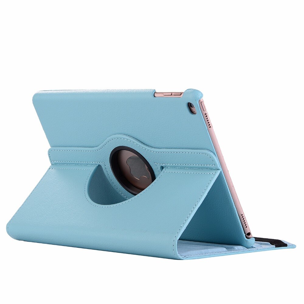 Voor Ipad 10.2 Case 7th 8th Generatie Funda 360 Graden Draaien Leather Smart Coque Voor Ipad 10.2 "A2270/a2428/A2428/A2429: blue