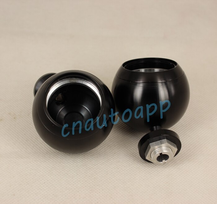 Car Tweeter Aluminium Base Speaker Boxes - Black ( One Pair )