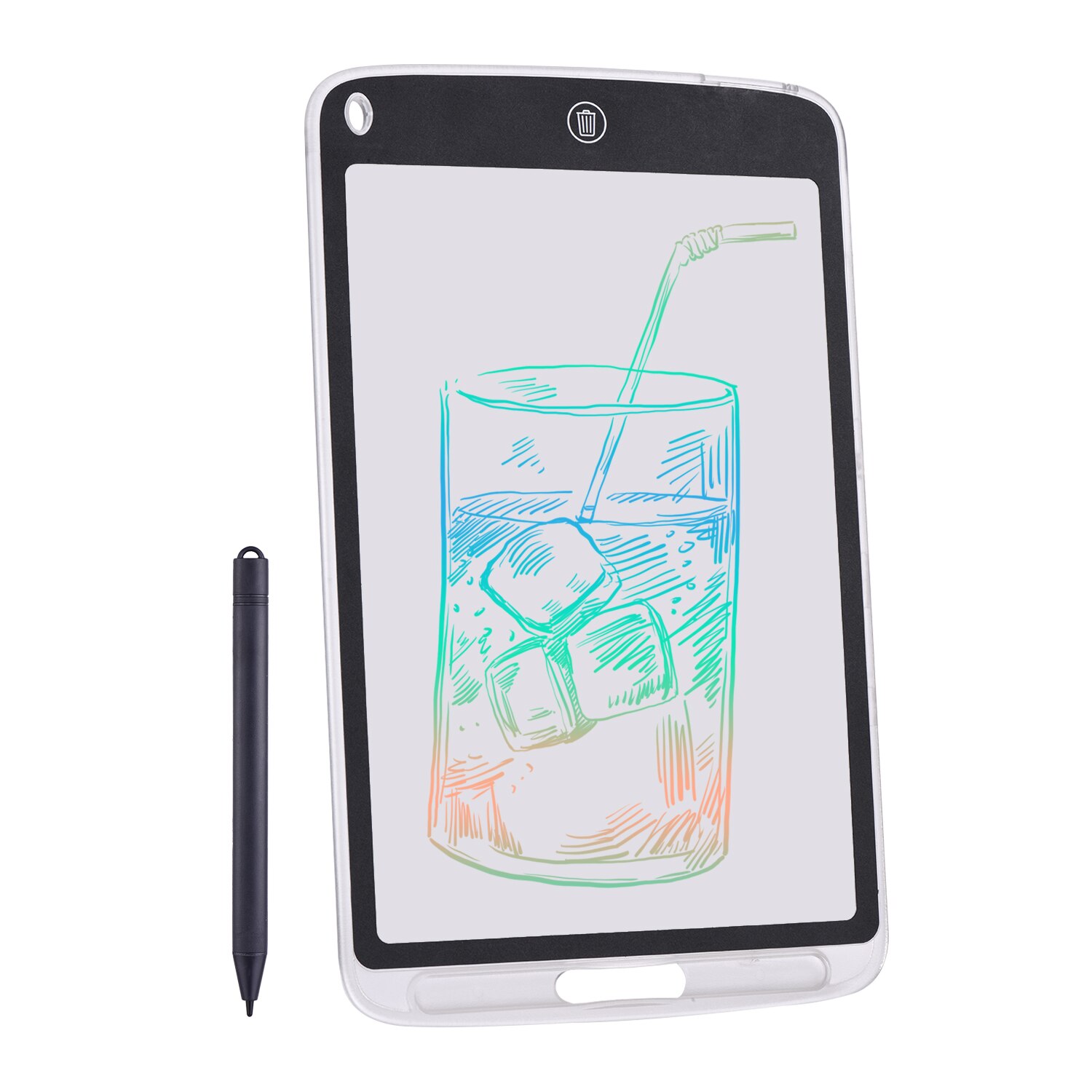 Aibecy Digital Handwriting Pad Color Screen 10 Inch LCD Writing Tablet Translucent Copy Drawing Board with Stylus Erase Button