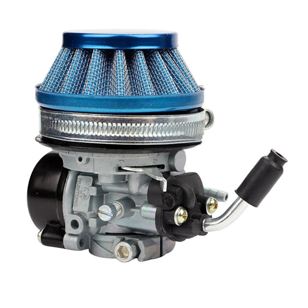 Cykelcykel luftfilter förgasarmotor för 37 50 80cc 2 takts motorenhet för 47cc 49cc mini fyrhjuling atv smuts kart buggy
