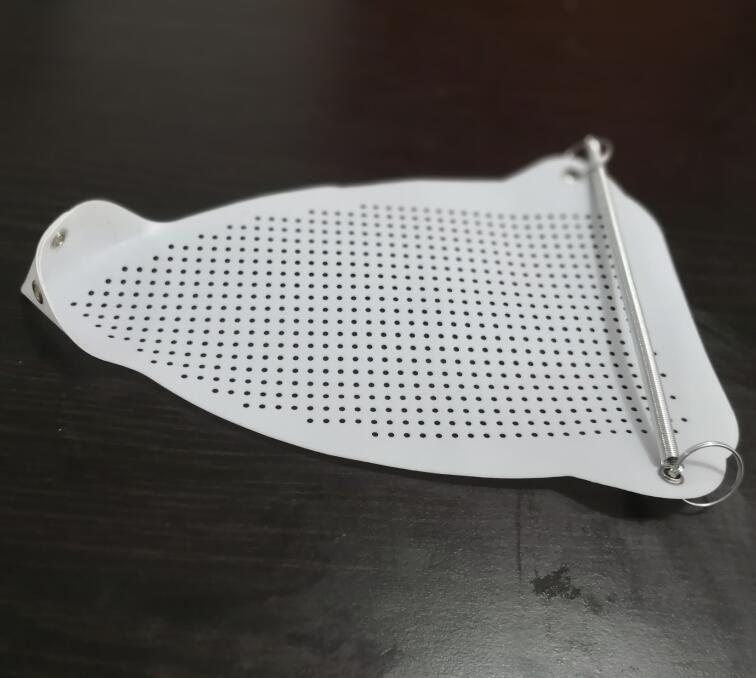 Universal tipo blanco planchas eléctricas zapato de teflón material PTFE cubierta de protección partes eléctricas de hierro 230X155X0.5mm