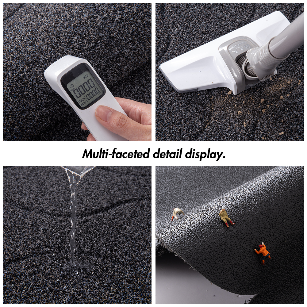 Udendørs dørmåtter, indendørs velkomstmåtte til sko, skridsikker vandabsorberende gummimåtte til indgangen, smudsafvisende gulvmåtte, dekorativt tæppe