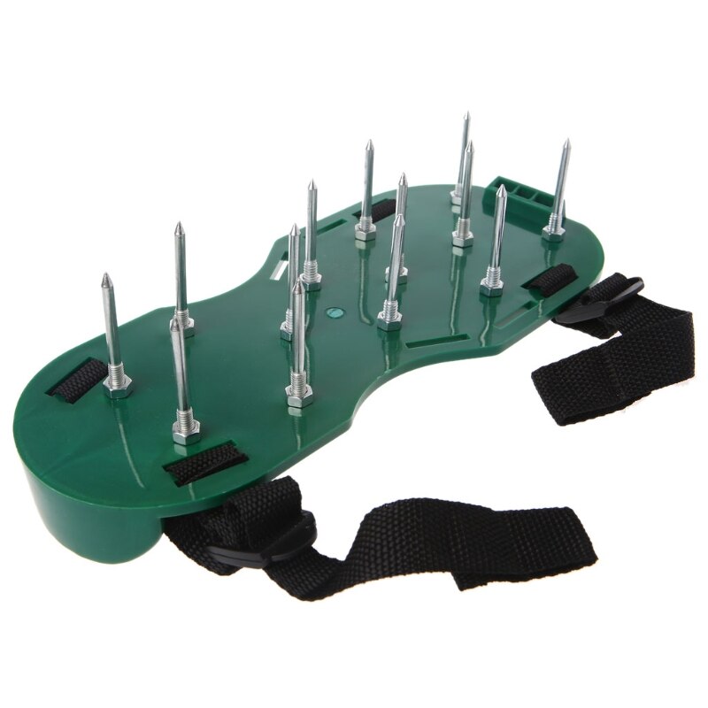1 paire jardin cour herbe cultivateur Scarification pelouse aérateur ongles chaussures outil