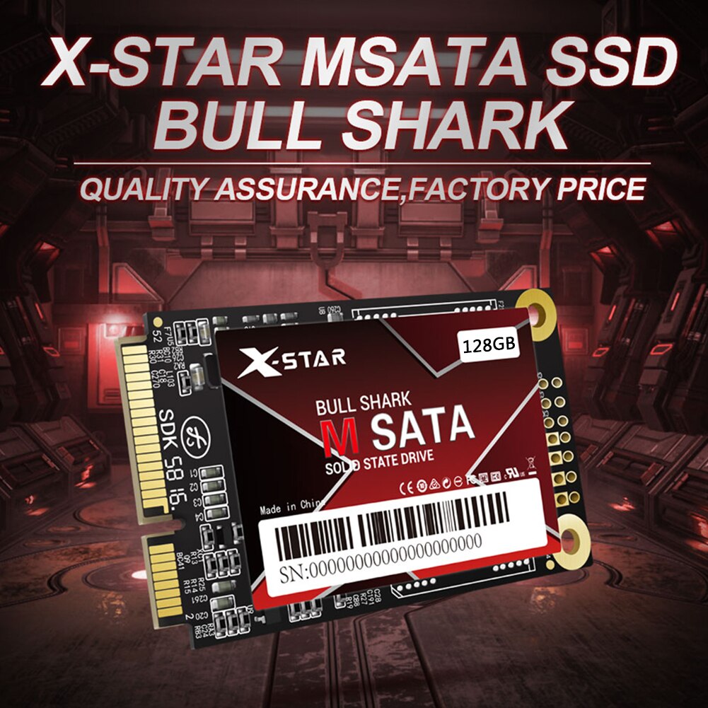 mSATA SSD HDD Internal Solid State Hard Drive for Laptop Notebook Server 16GB 32GB 64GB 128GB 256GB