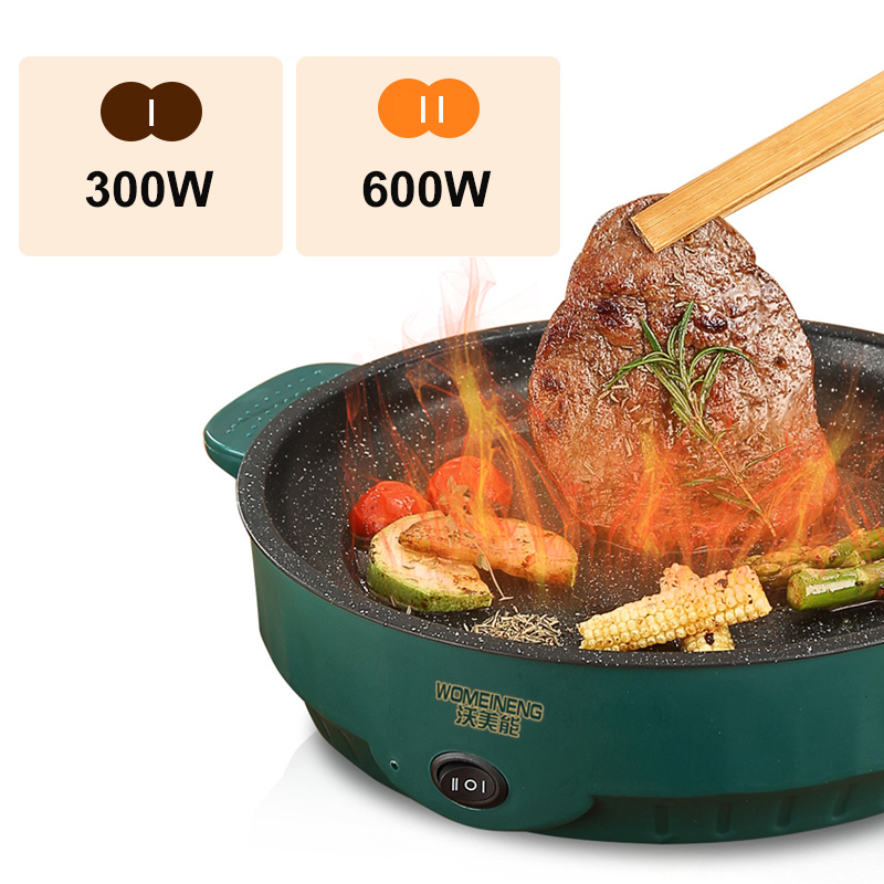 Elektrische Multi Cooker Elektrische Koekenpan 220V Huishoudelijke Barbecue Gebakken Biefstuk Vis Omelet Koekenpan Non-stick Kookmachine