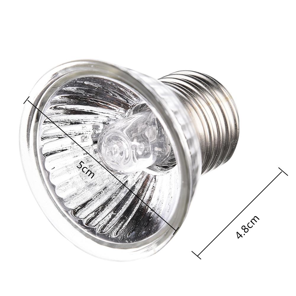 Lámpara para reptiles, lámpara de calefacción para mascotas, 25W, 50W, 75W, 220V, lámpara de calor para Preservación de calor, iluminación de tortuga, serpiente, lagarto, huevo