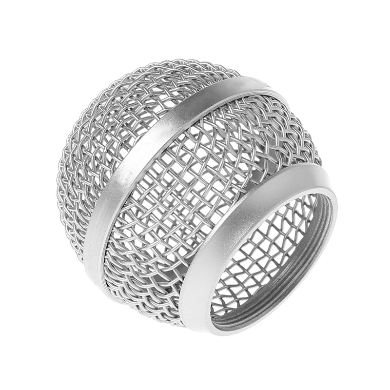 Nouvelle calandre de Microphone en maille à tête sphérique pour Shure PG58 PG48, accessoires de remplacement