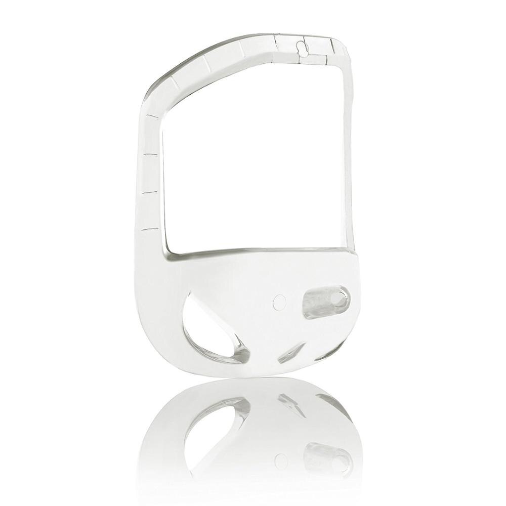 Barbe style modélisation outil 5 pièces/ensemble façonnage modèle hommes rasage pour soins mari visage barbiche peigne: White