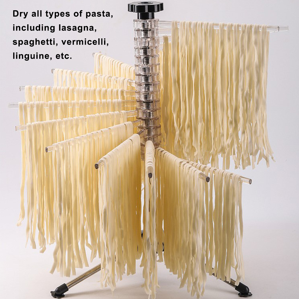Pasta Drying Rack Spaghetti Dryer Stand Tray Collapsible Noodle Dryer Stand Drying Holder Hanging Rack Pasta Cooking Tools