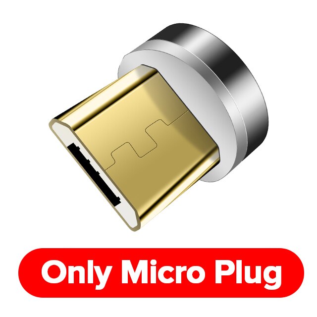 Ładowarka magnetyczna kabel USB typu C robić Huawei P30 P20 zawodowiec kumpel 20 10 9 Honor 20 magnes mikro USB rodzaj-c szybkie ładowanie przewód telefoniczny: tylko Micro wtyczka / 2 m