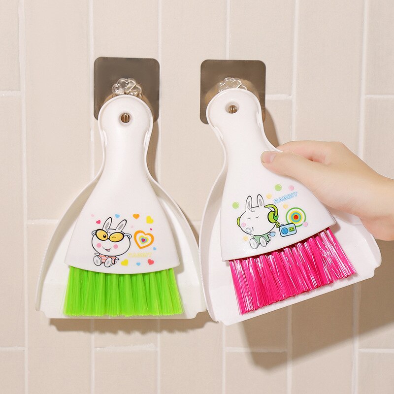 Mini cleaning brush small broom dust set desktop sweeper garbage cleaning shovel table household cleaning tools
