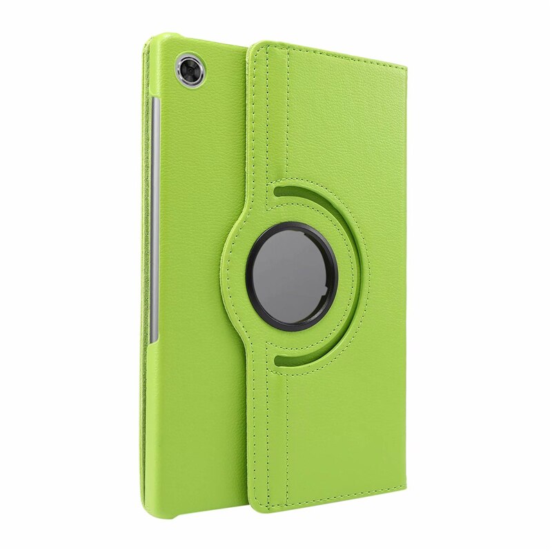 360 obracanie skrzynka dla Lenovo Tab M10 HD 2nd Gen TB-X306F TB-X306X X306 10.1 cal Tablet Funda odwróć stań PU skórzany pokrywy skrzynka: Green
