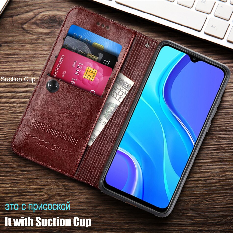 Case for Xiaomi Redmi 9 Case Flip Luxury For Redmi 9 Case redmi9 cover Wallet Leather Book Phone Coque Capa