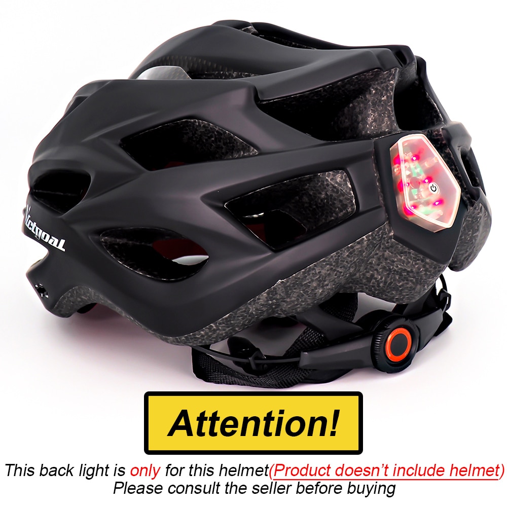 Victgoal Bicycle Helmet LED Backlight Replacement Taillight For Cycling Helmets MTB Moutain Road LED Back Lights For Bike Helmet